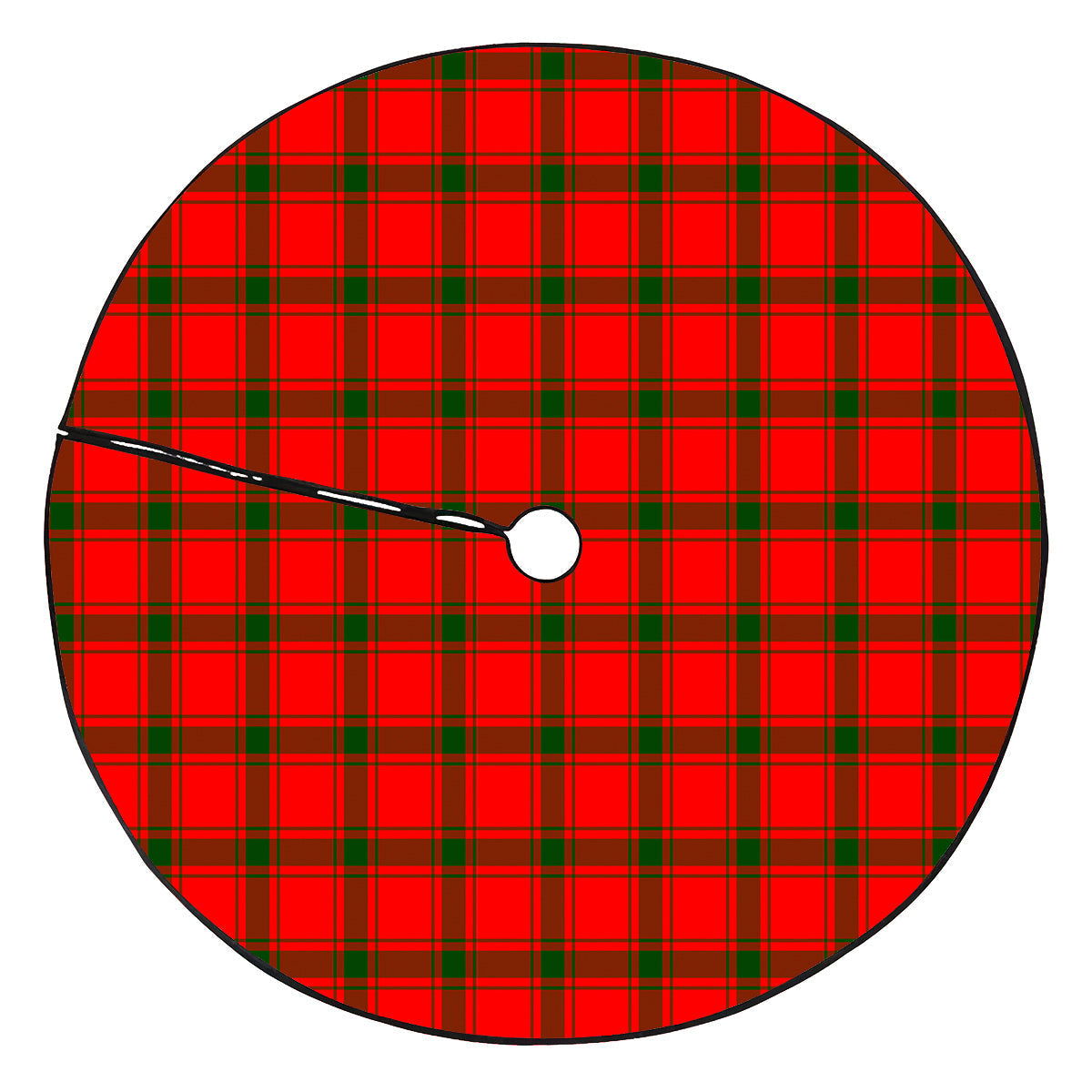MacDonald of Sleat Tartan Plaid Christmas Tree Skirt