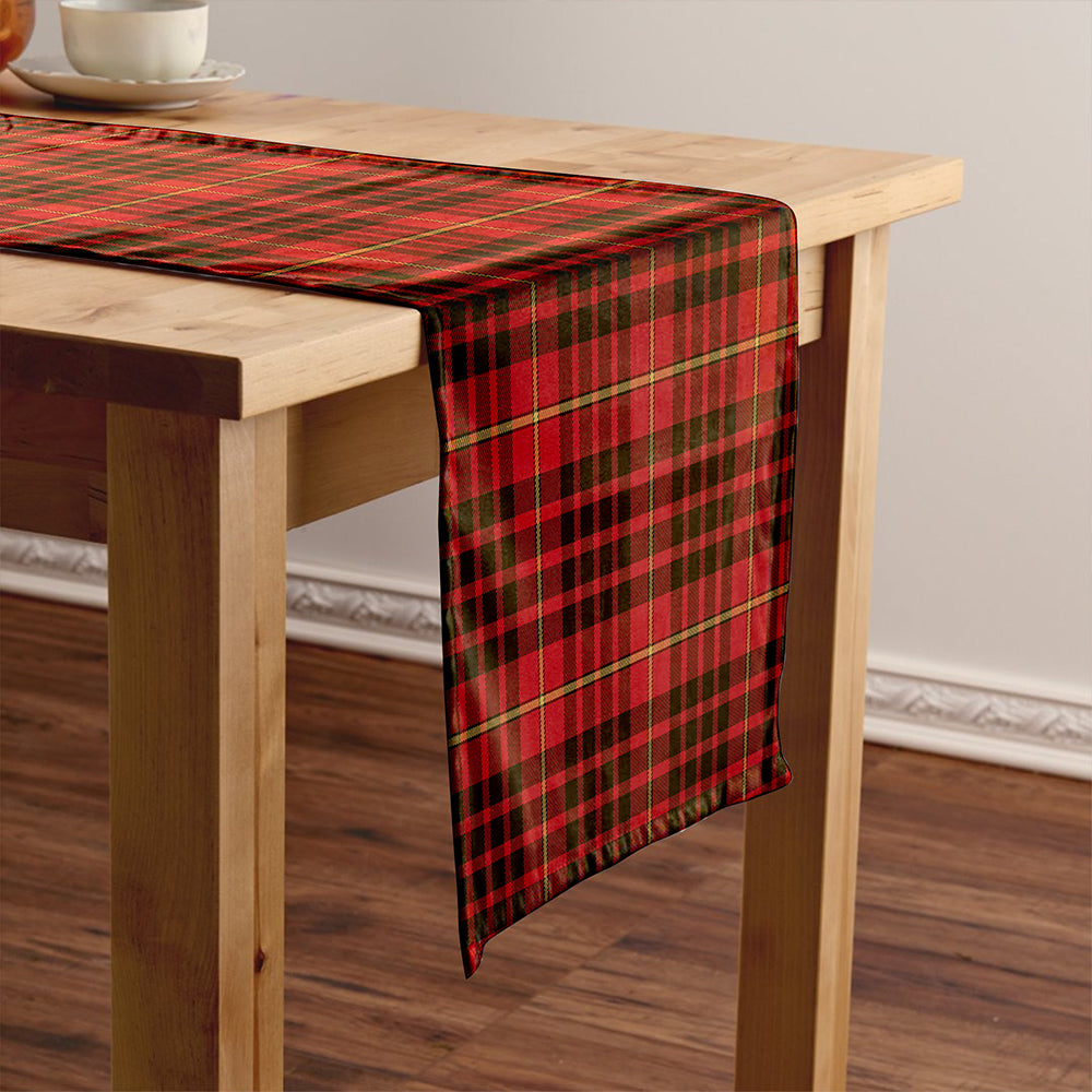 MacDonald of Ardnamurchan (Donald of Ardnamurchan) Weathered Tartan Crest Table Runner