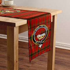 MacDonald of Belfinlay Modern Tartan Crest Table Runner