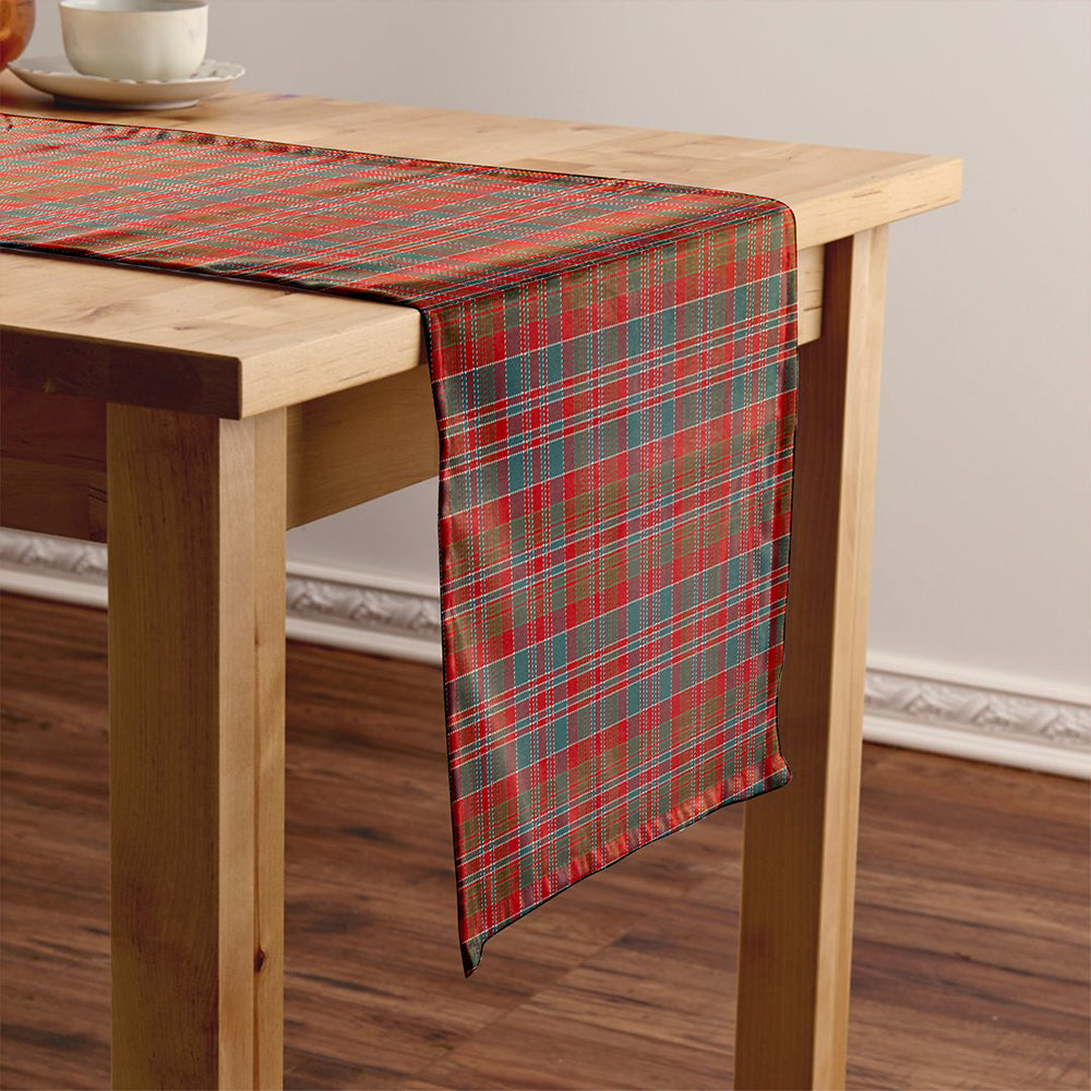 MacDonald of Boisdale (Donald Boisdale) Weathered Tartan Crest Table Runner