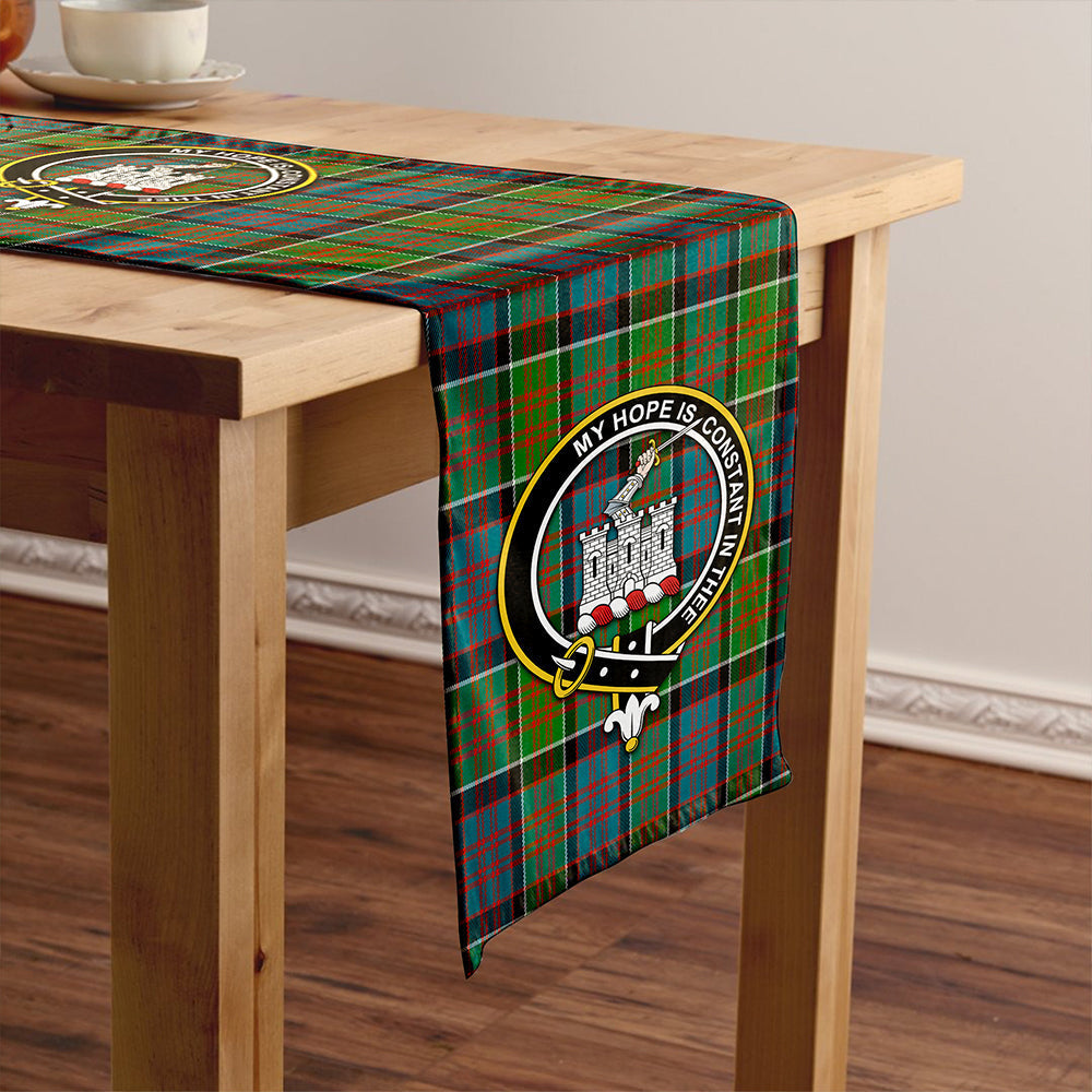 MacDonald of Clanranald Ancient Tartan Crest Table Runner
