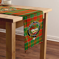 MacDonald of Kingsburgh (Donald of Kingsburgh) Ancient Tartan Crest Table Runner