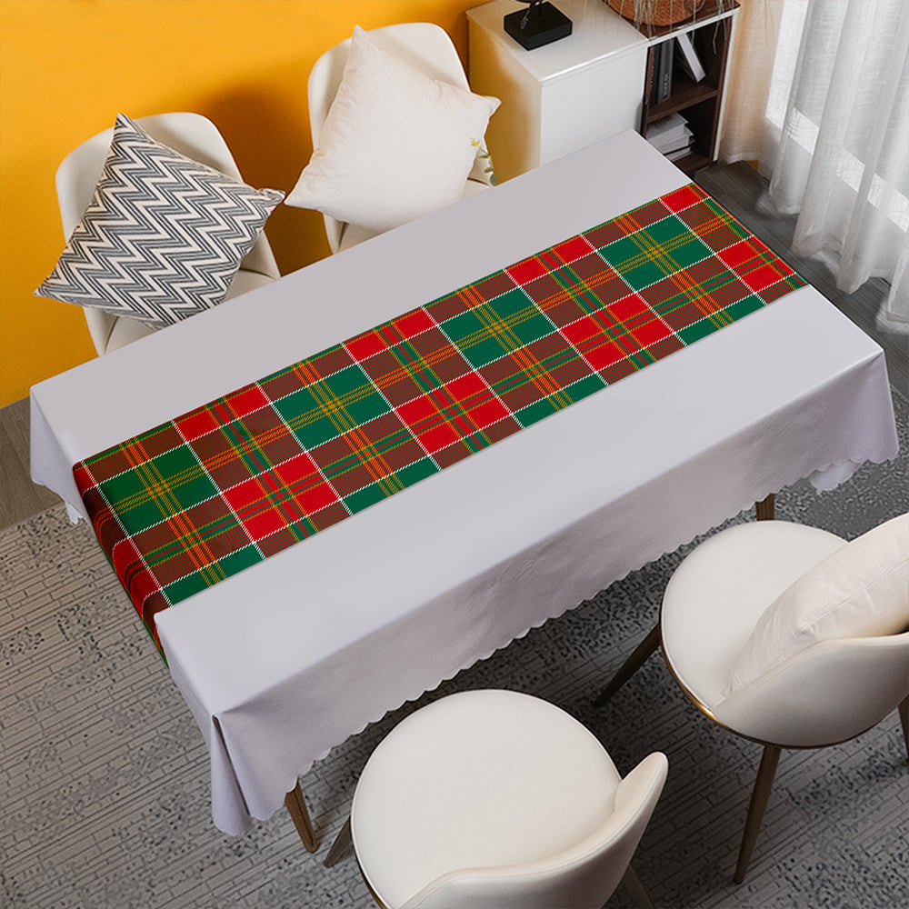MacDonald of Kingsburgh (Donald of Kingsburgh) Ancient Tartan Crest Table Runner