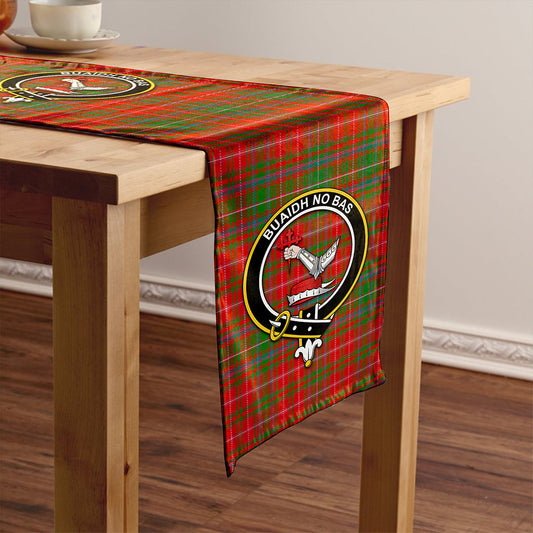 MacDougall Ancient Tartan Crest Table Runner