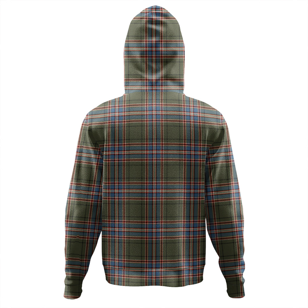 MacFarlane Hunting Ancient Tartan Plaid Hoodie