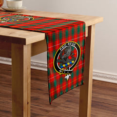 MacFie (MacPhee) Modern Tartan Crest Table Runner