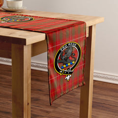 MacFie (MacPhee) Weathered Tartan Crest Table Runner
