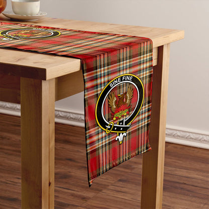 MacGill Weathered Tartan Crest Table Runner