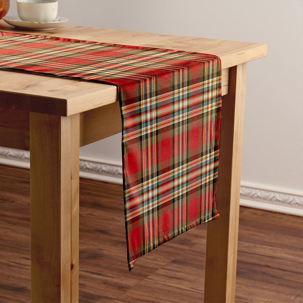 MacGill Weathered Tartan Crest Table Runner