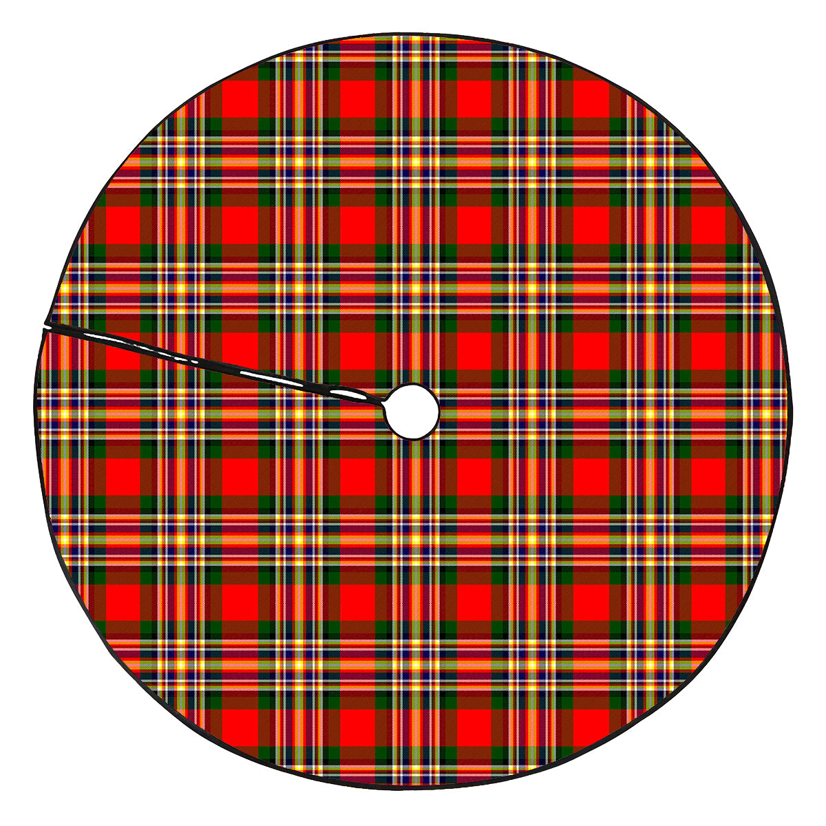MacGill Modern Tartan Plaid Christmas Tree Skirt