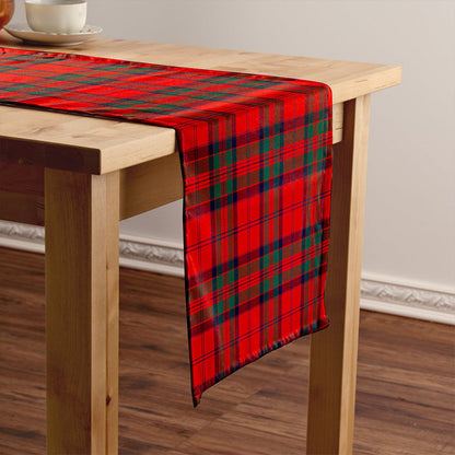 MacGillivray Modern Tartan Crest Table Runner