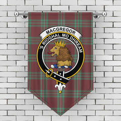 MacGregor Hunting Ancient Tartan Crest Gonfalon