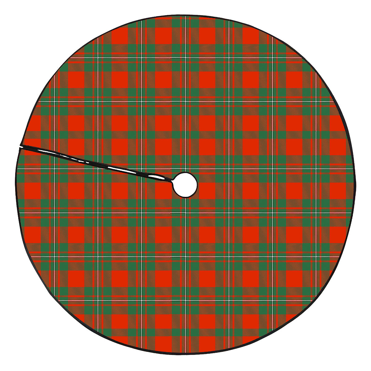 MacGregor Ancient Tartan Plaid Christmas Tree Skirt