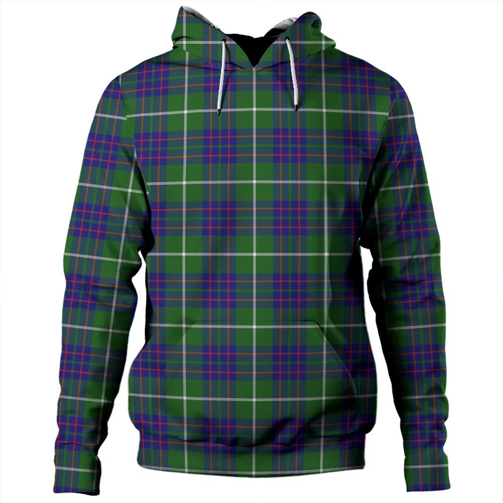 MacIntyre Hunting Modern Tartan Plaid Hoodie