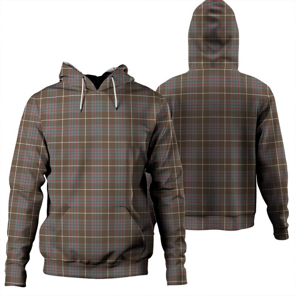 MacIntyre Hunting Weathered Tartan Plaid Hoodie