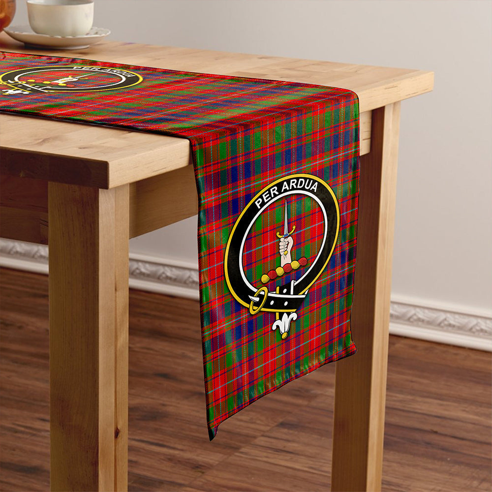 MacIntyre Modern Tartan Crest Table Runner