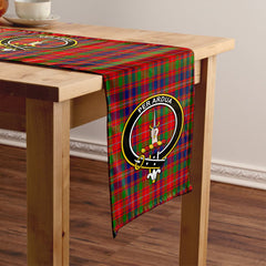 MacIntyre Modern Tartan Crest Table Runner