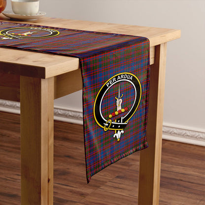 MacIntyre of Littleport Modern Tartan Crest Table Runner