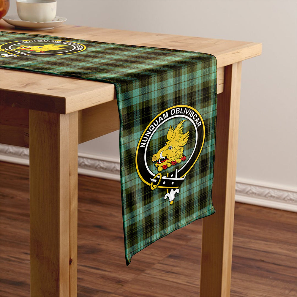 MacIver Ancient Tartan Crest Table Runner