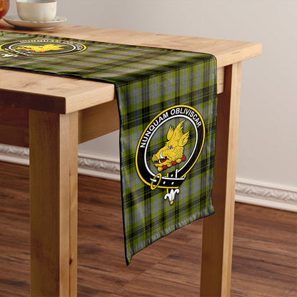 MacIver Modern Tartan Crest Table Runner