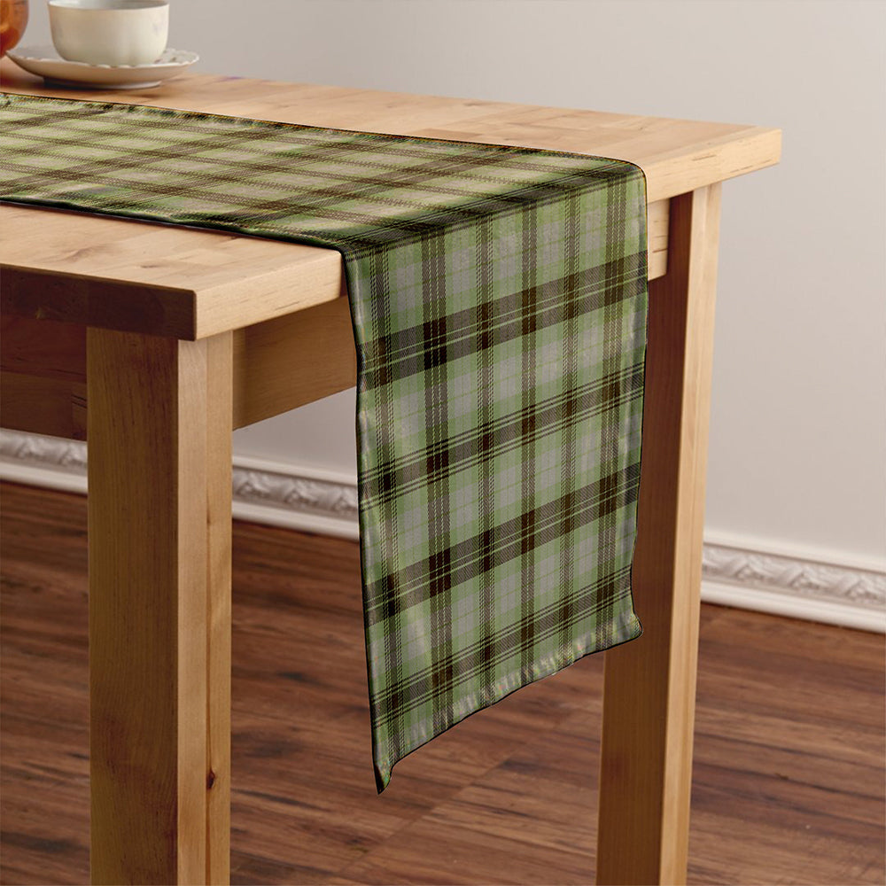 MacIver Weathered Tartan Crest Table Runner