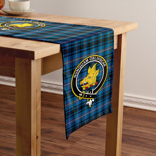 MacIver of Strome Ancient Tartan Crest Table Runner