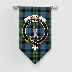 MacKay Ancient Tartan Crest Gonfalon