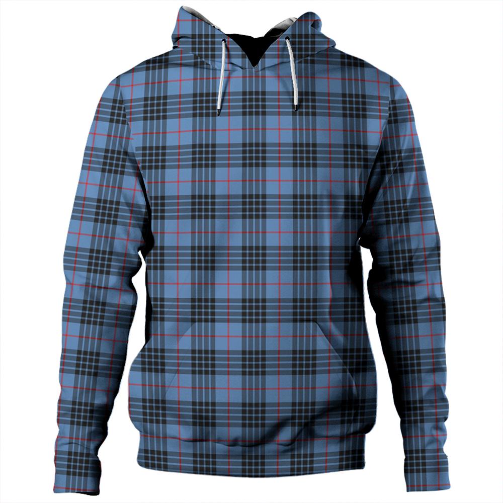 MacKay Blue Tartan Plaid Hoodie