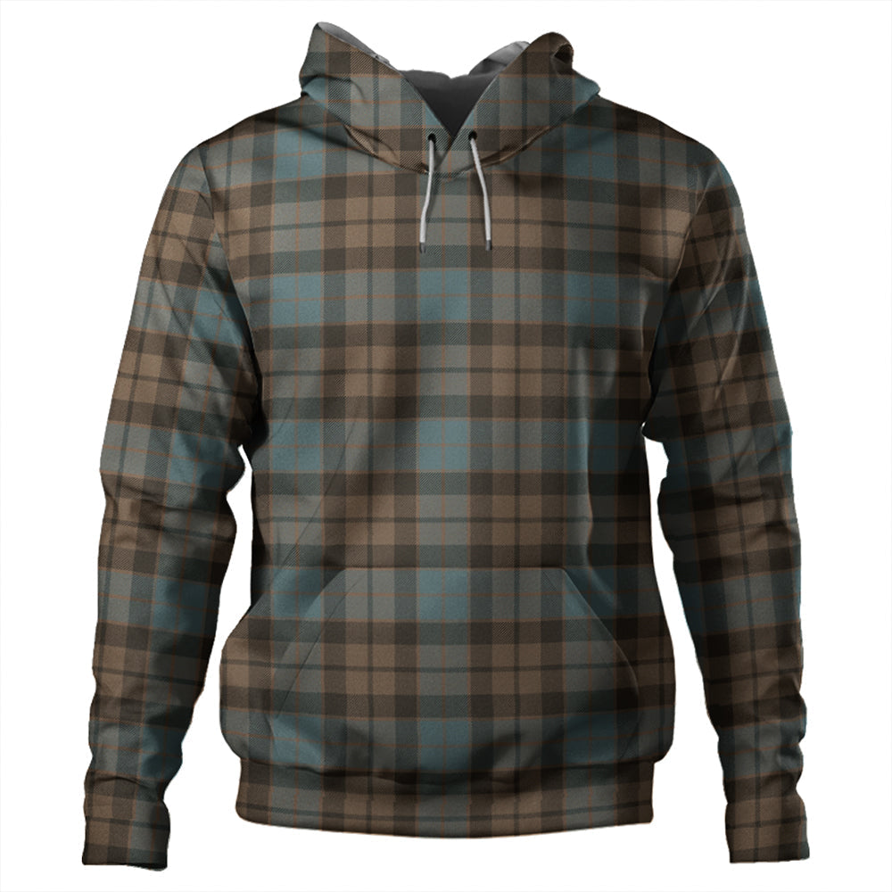 MacKay Weathered Tartan Plaid Hoodie