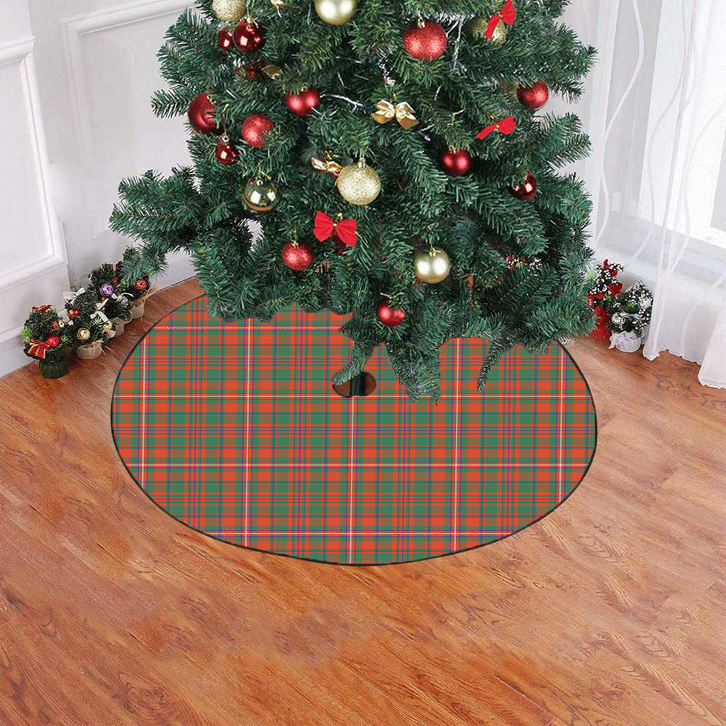 MacKinnon Ancient Tartan Plaid Christmas Tree Skirt
