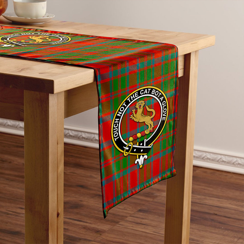 MacKintosh Ancient Tartan Crest Table Runner