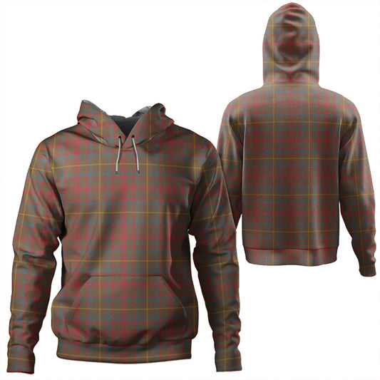 MacKintosh Hunting Weathered Tartan Plaid Hoodie