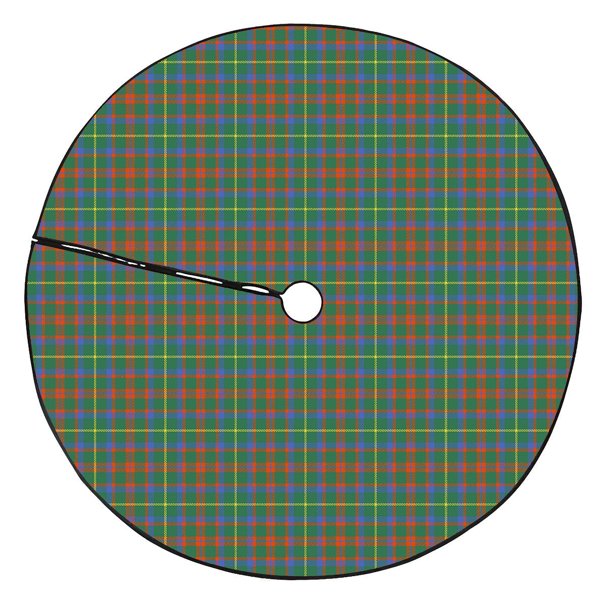 MacKintosh Hunting Ancient Tartan Plaid Christmas Tree Skirt