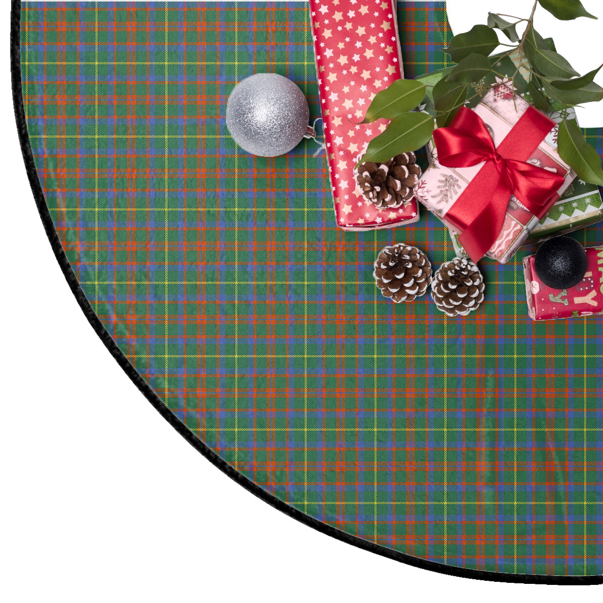 MacKintosh Hunting Ancient Tartan Plaid Christmas Tree Skirt