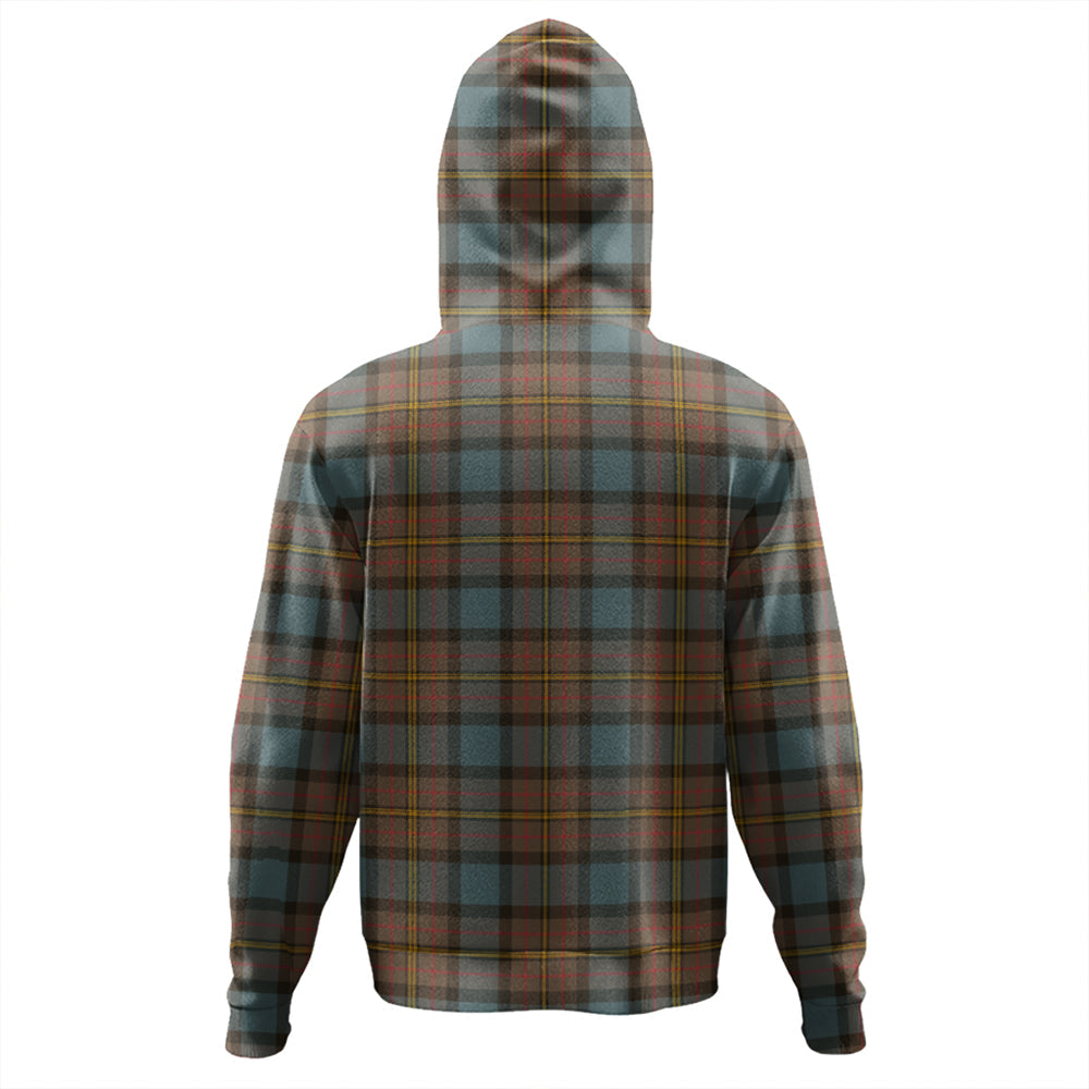 MacLaren Weathered Tartan Plaid Hoodie