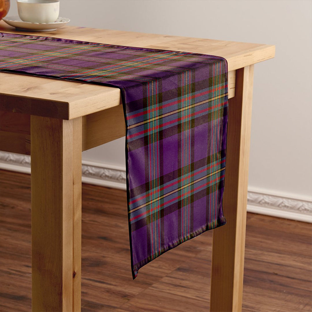 MacLaren of Broich Weathered Tartan Crest Table Runner