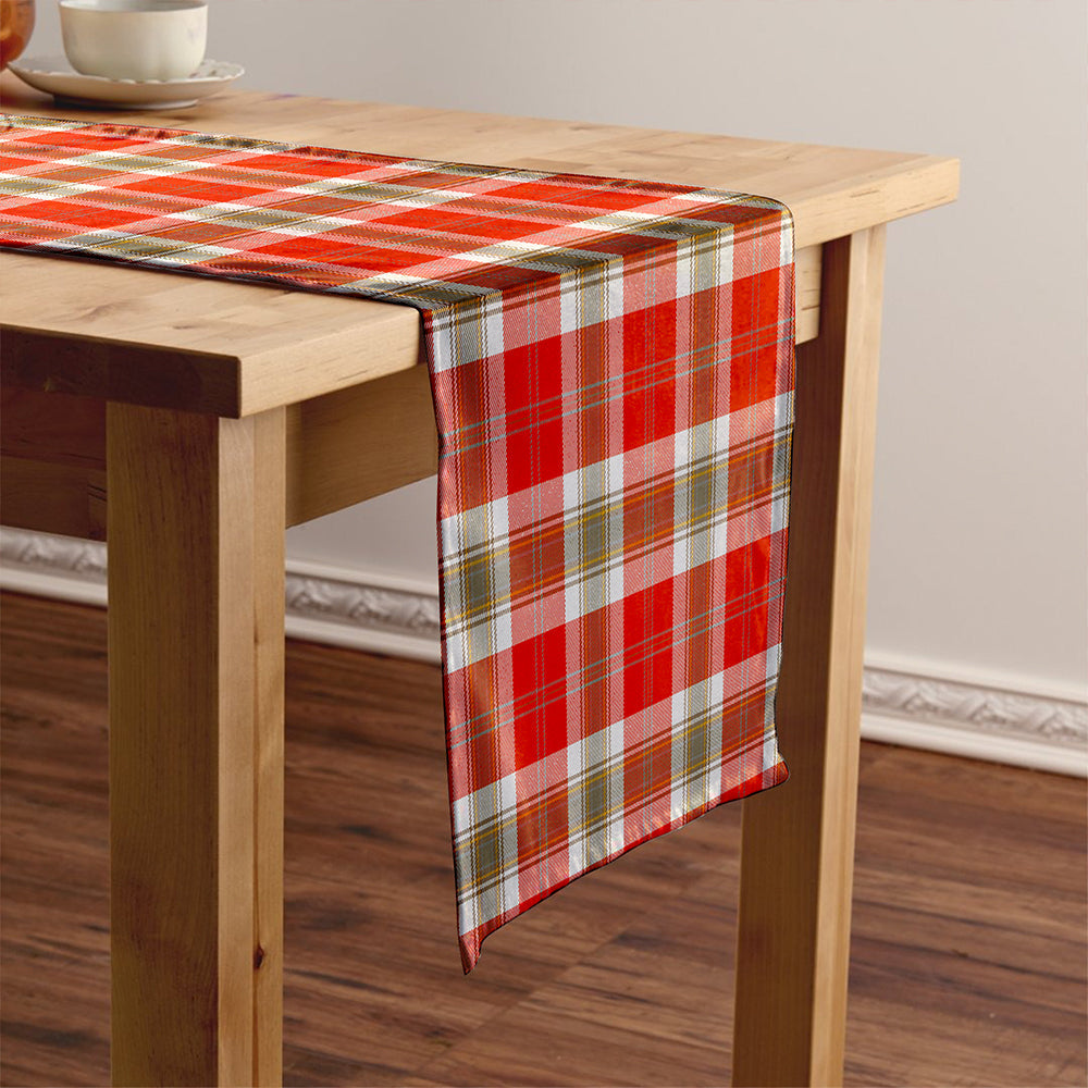 MacLean of Duart Dress Red Ancient Tartan Crest Table Runner