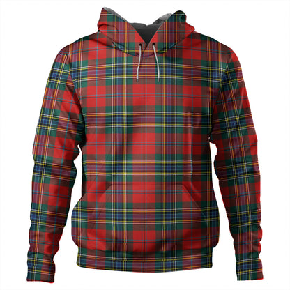 MacLean of Duart Modern Tartan Plaid Hoodie