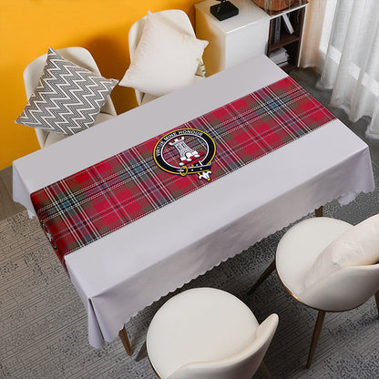 MacLean of Duart Weathered Tartan Crest Table Runner