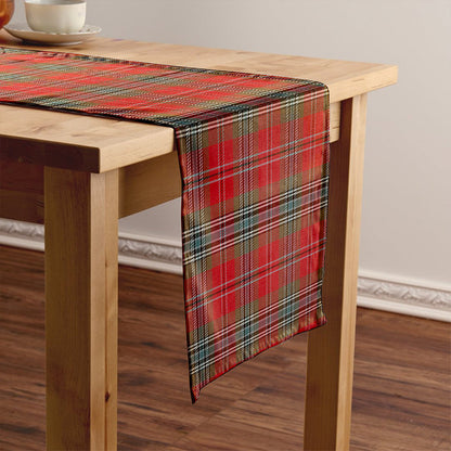 MacLean of Duart Weathered Tartan Crest Table Runner