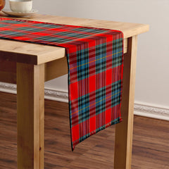 MacLeay Modern Tartan Crest Table Runner