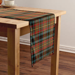 MacLeish Weathered Tartan Crest Table Runner
