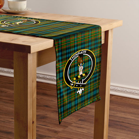 MacLellan Ancient Tartan Crest Table Runner