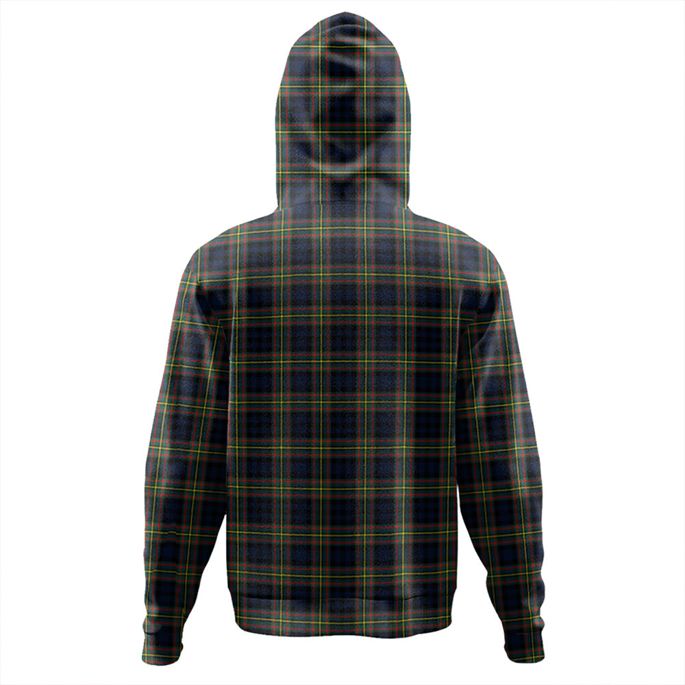 MacLellan Modern Tartan Plaid Hoodie