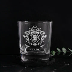 MacLeod Tartan Clan Decanter Set
