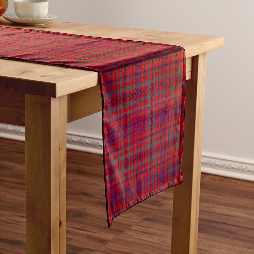 MacLeod of Tullibardine (Red MacLeod) Weathered Tartan Crest Table Runner
