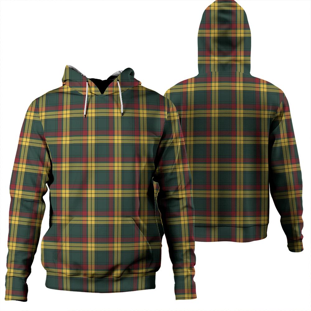 MacMillan Old Modern Tartan Plaid Hoodie