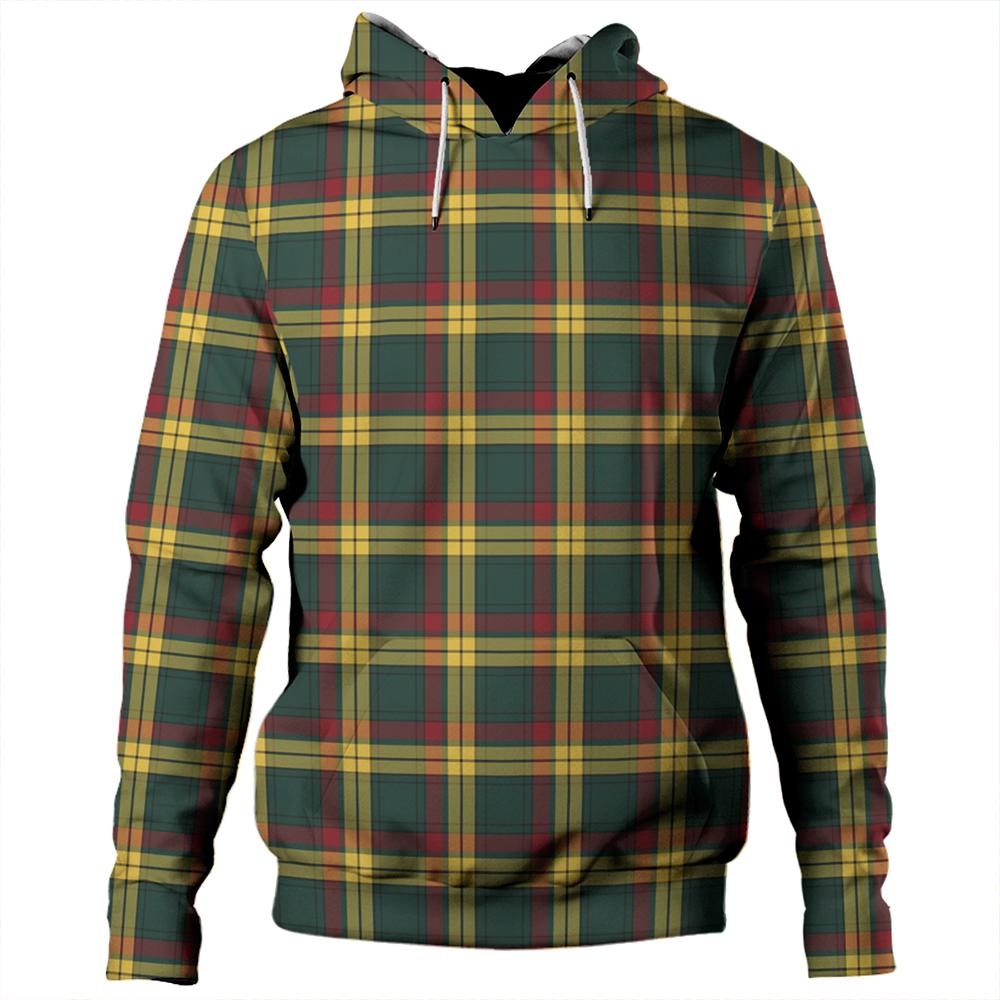 MacMillan Old Modern Tartan Plaid Hoodie