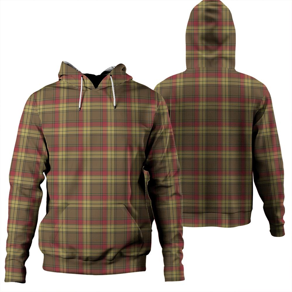 MacMillan Old Weathered Tartan Plaid Hoodie