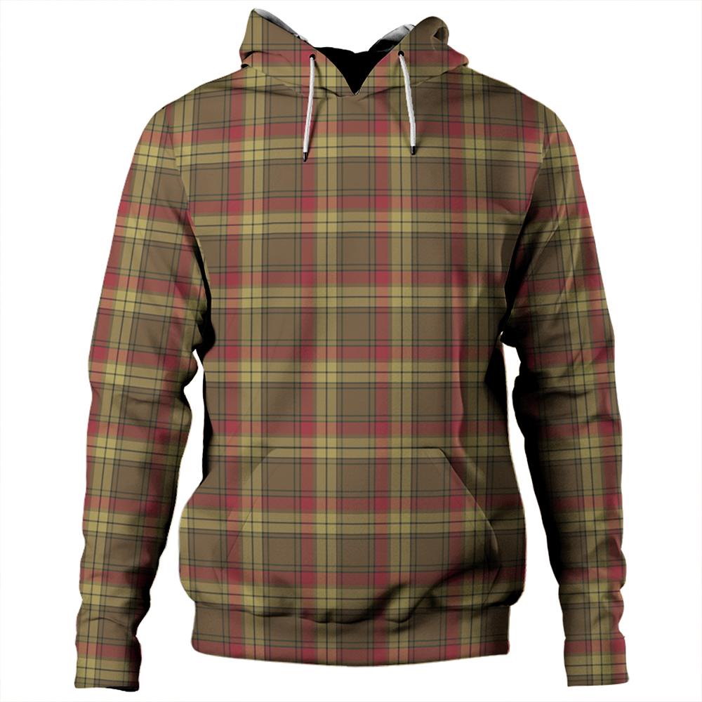 MacMillan Old Weathered Tartan Plaid Hoodie